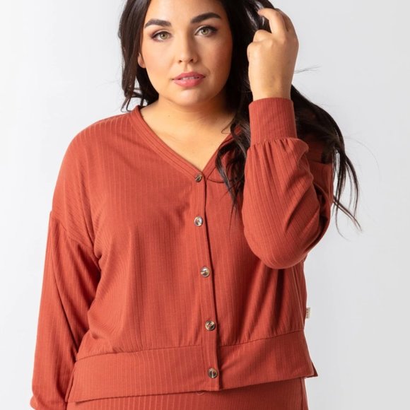 NWT DownEast Get Set Cardigan - Picture 1 of 4